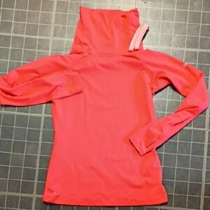 Nike Vibrant Pink High-Neck Sweatshirt